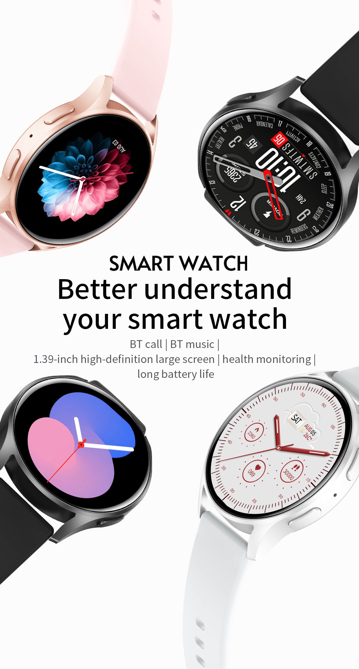 Trendy Pro Smart Watch - Feature list