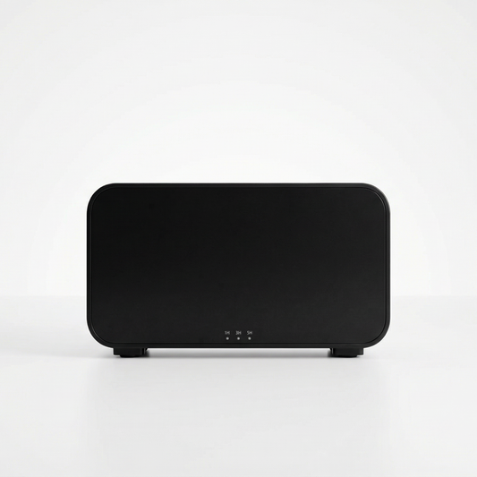 AuraMist™ Portable Ultrasonic Humidifier - White compact design.