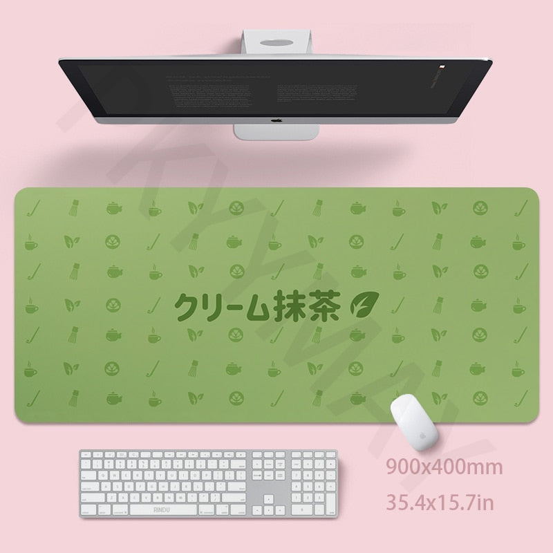 Pink Mouse Mat 40x90cm Girl Gaming Mousepad Gamer Mouse Pad 55x100cm Cute Dek Pad Ladys Desk Mat Soft Pad For Table 30x80cm